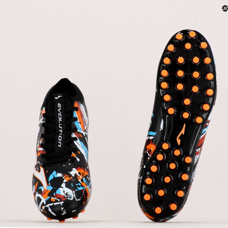 Joma Evolution AG férfi futballcipő fekete/fehér/piros 12