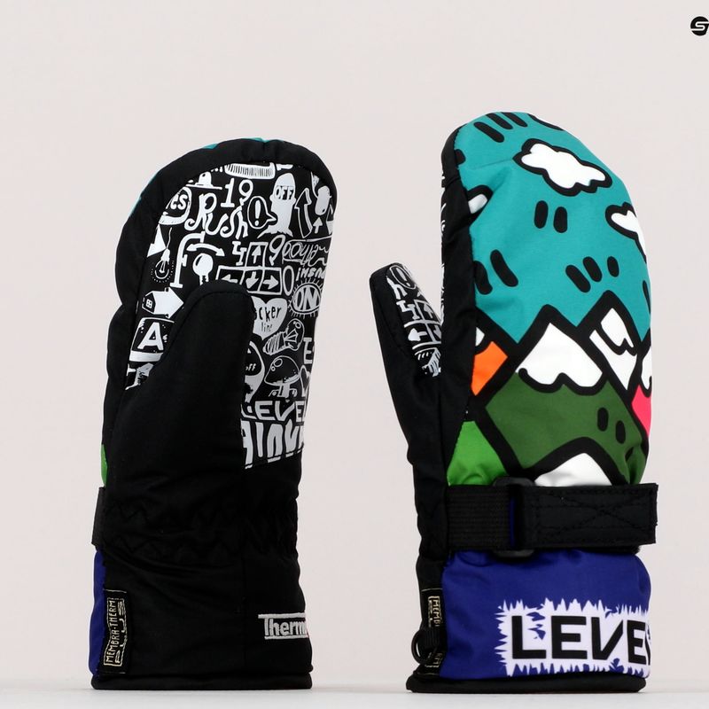 Level Junior Mitt gyermek síelő kesztyű lila 4152JM 11