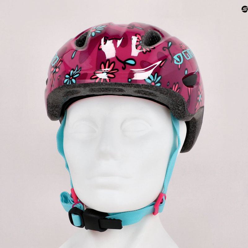 Giro Scamp rózsaszín GR-7129846 gyermek kerékpáros sisak 9