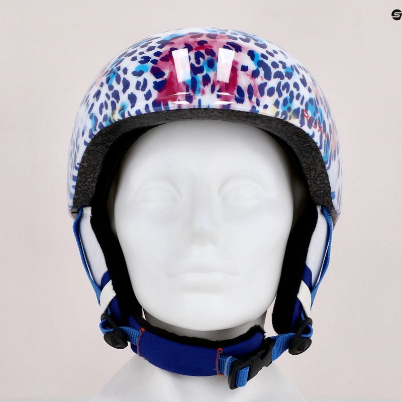 Gyermek snowboard sisak ROXY Slush Girl 2021 bright white leopold 9