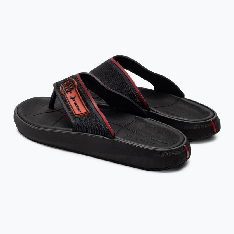 Férfi RIDER Block Thong Flip Flops Ad fekete 11655-20766 3