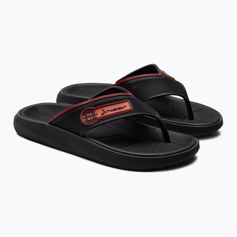 Férfi RIDER Block Thong Flip Flops Ad fekete 11655-20766 5