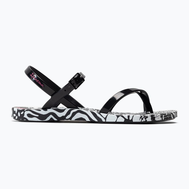 Ipanema Fashion női szandál fekete és fehér 83179-20829 2