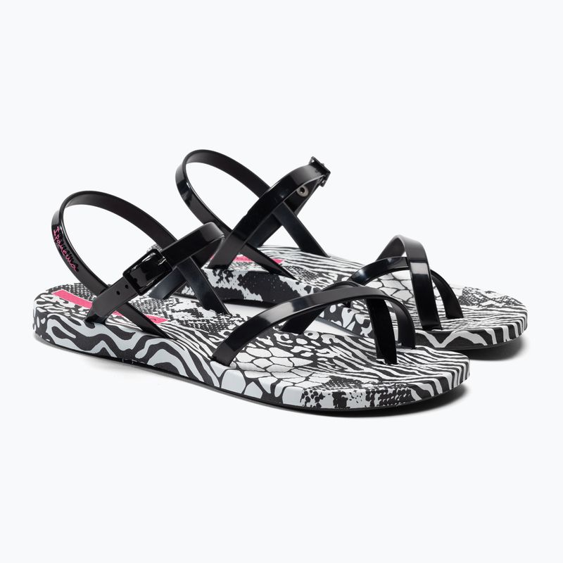 Ipanema Fashion női szandál fekete és fehér 83179-20829 5