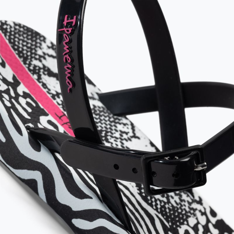 Ipanema Fashion női szandál fekete és fehér 83179-20829 7
