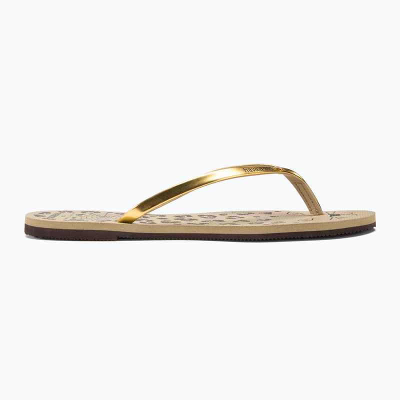 Havaianas You Charlotte homok/szürke flip flopok 2