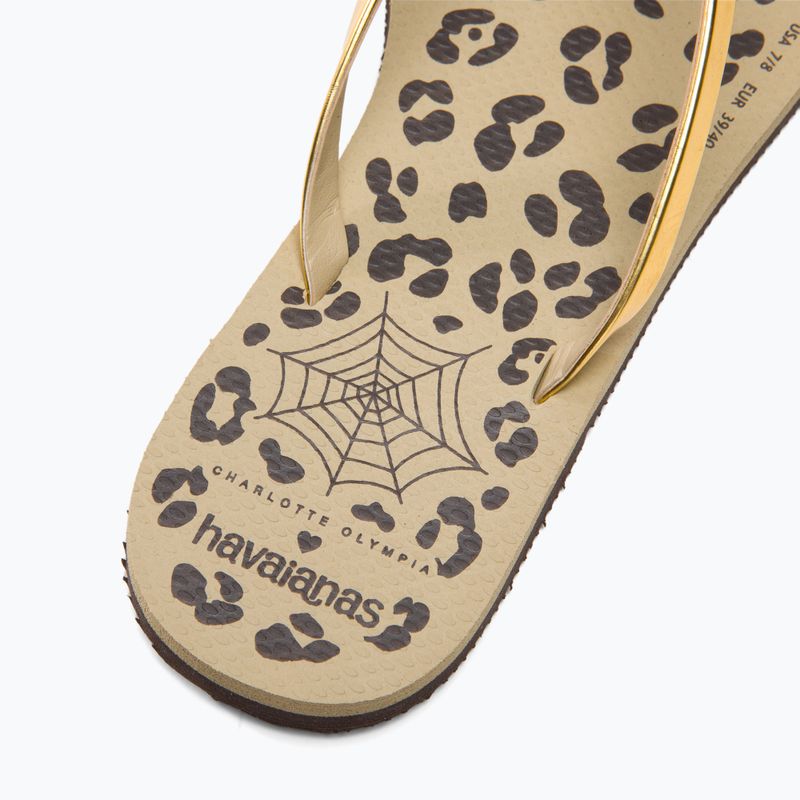Havaianas You Charlotte homok/szürke flip flopok 8