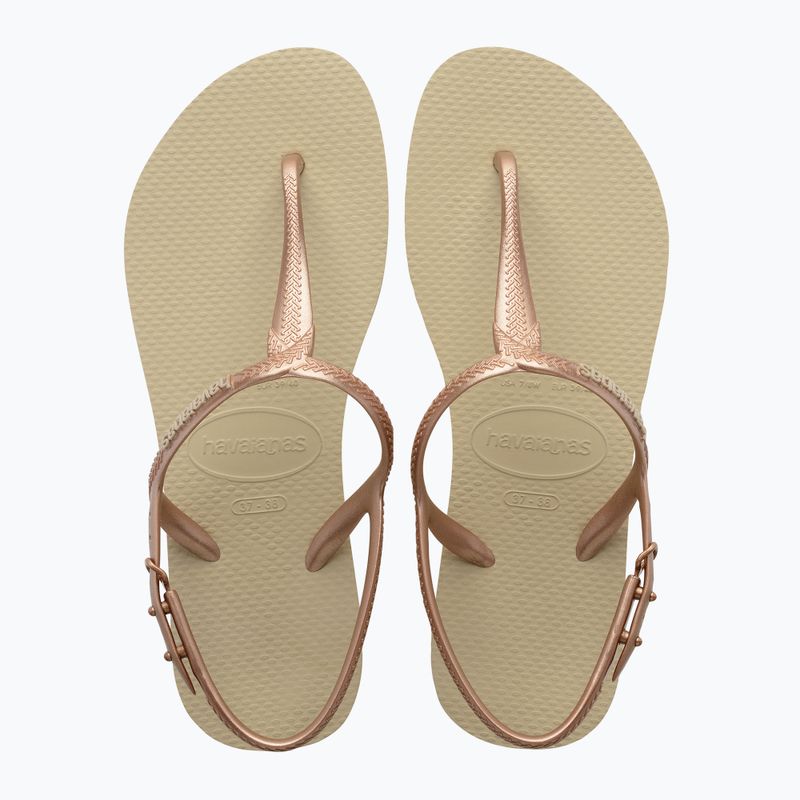 Havaianas Twist sand grey női szandál 10