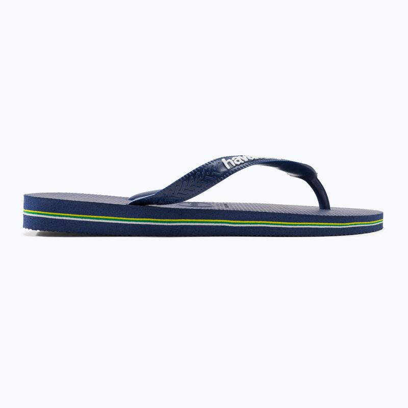 Havaianas Brasil Logo tengerészkék flip flop H4110850 2