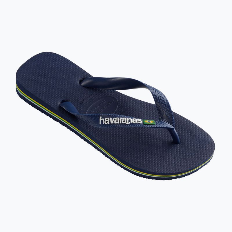 Havaianas Brasil Logo tengerészkék flip flop H4110850 8