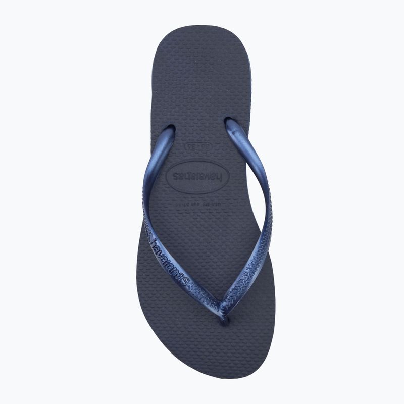 Női Havaianas Slim flip flopok tengerészkék 5
