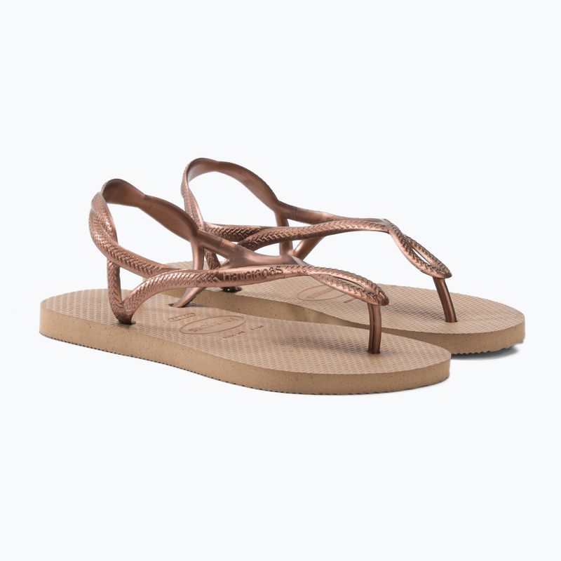 Havaianas Luna bézs női flip flop H4129697 5