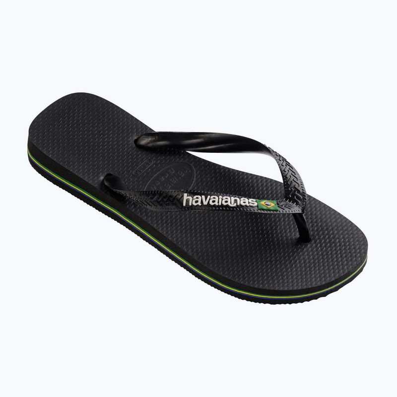 Havaianas Brasil Logo flip flop fekete H4110850 8