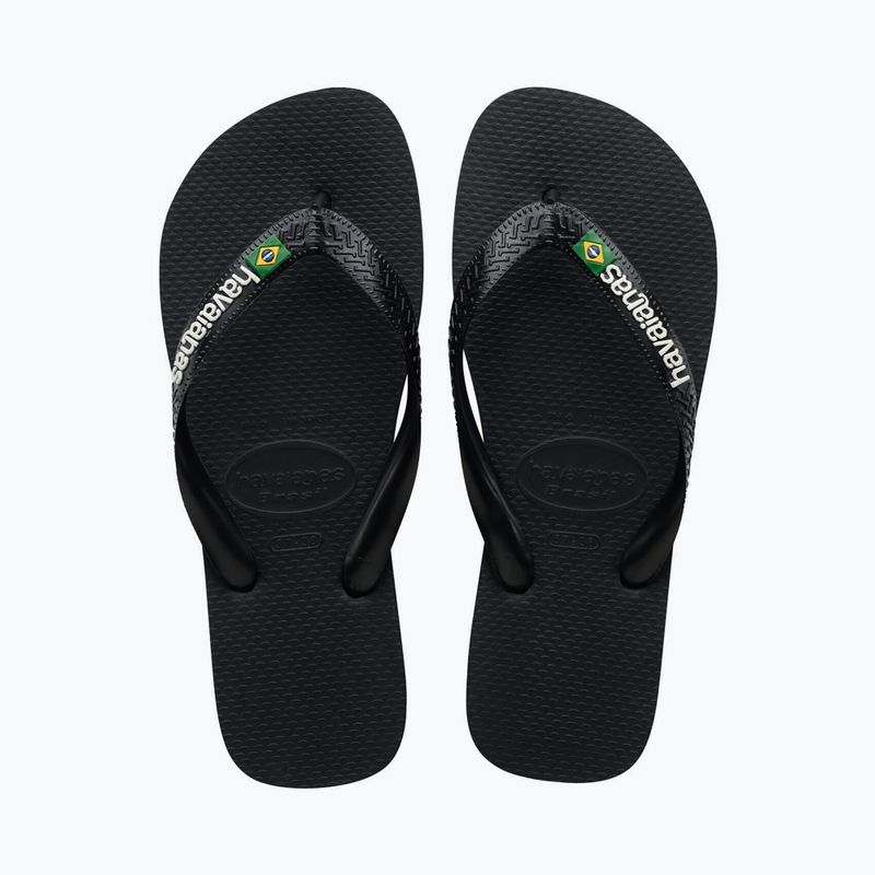 Havaianas Brasil Logo flip flop fekete H4110850 10