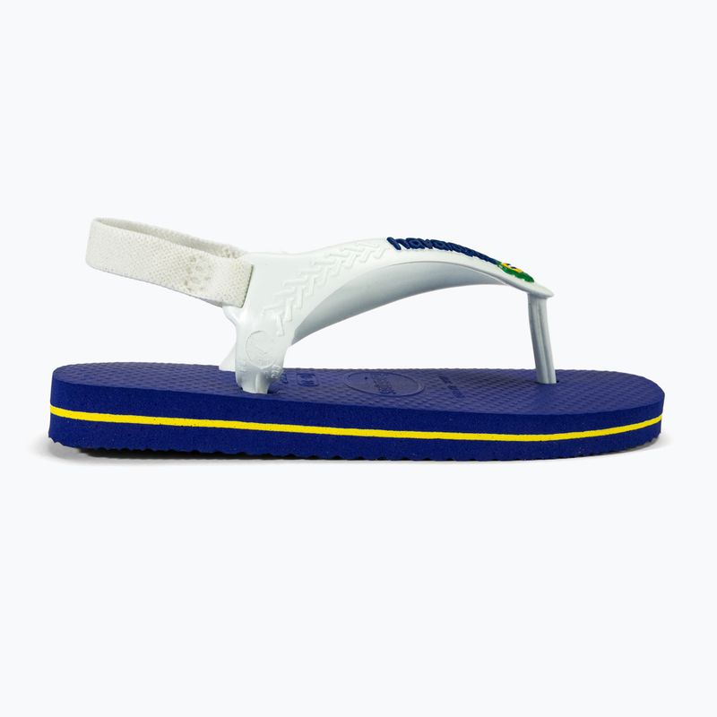 Havaianas Baby Brasil Logo II marine blue gyermek szandál 2