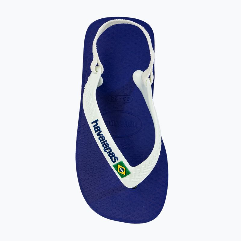 Havaianas Baby Brasil Logo II marine blue gyermek szandál 6