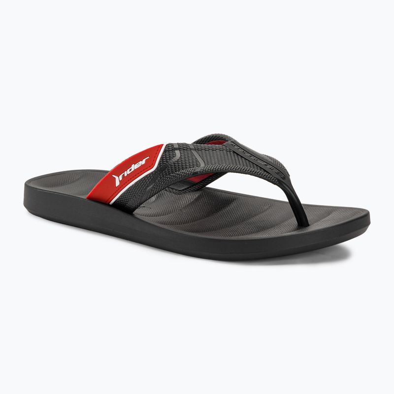 Férfi RIDER Free Mix Tanga flip flop fekete/piros