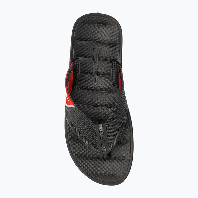 Férfi RIDER Free Mix Tanga flip flop fekete/piros 6