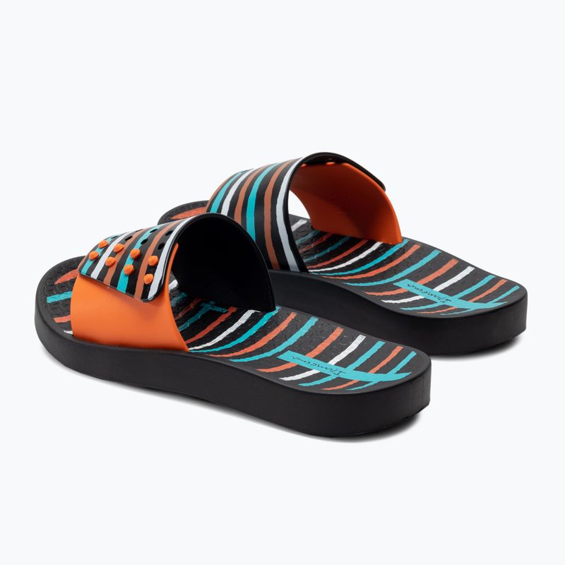 Ipanema gyerek flip flop Unisex csúszda fekete-narancs 83231-23024 3