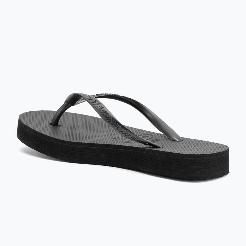 Női Havaianas Slim Platform flip flopok fekete 3