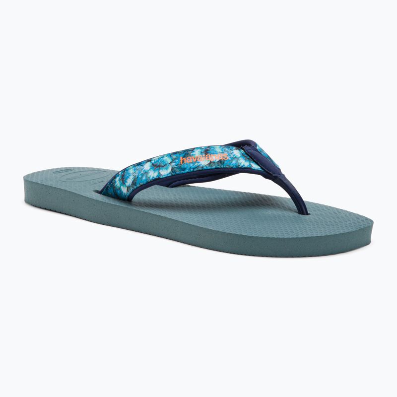 Férfi Havaianas Surf Material ezüst/kék flip flopok