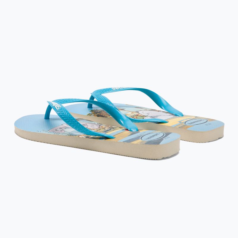 Férfi Havaianas Top Street szandál fehér/kék 3