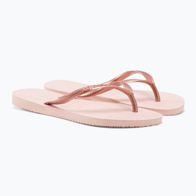 Női Havaianas Slim flip flop rózsaszín H4000030 5