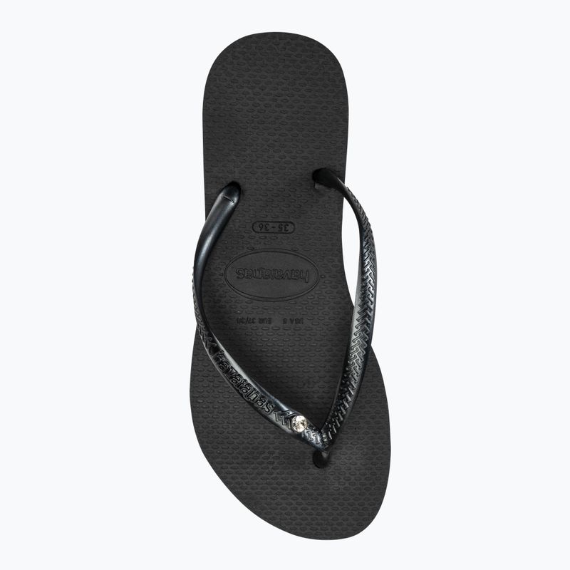 Havaianas Slim Crystal Sw II black női flip-flop papucs 5