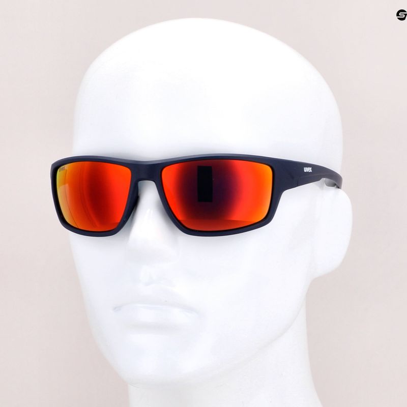 Kerékpáros szemüveg UVEX Sportstyle 230 tengerészkék S5320694416 11
