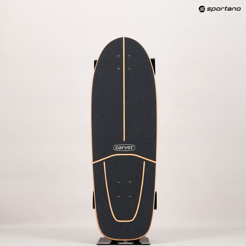 Surfskate gördeszka Carver C7 Raw 31.25" Knox Phoenix 2022 Complete fekete és piros C1013011133 11