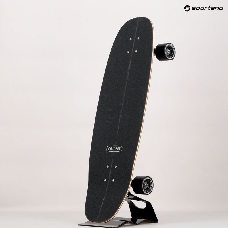 Surfskate gördeszka Carver CX Raw 33" Tommii Lim Proteus 2022 Complete fekete-fehér C1013011144 10