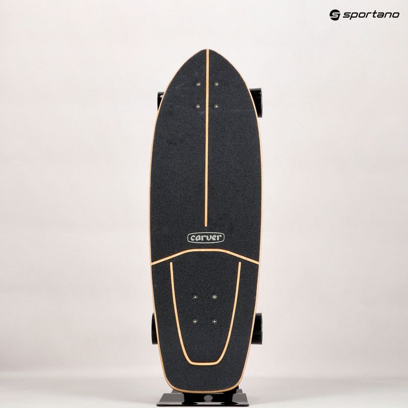 Surfskate gördeszka Carver C7 Raw 31" Gyanta 2022 Komplett kék és fehér C1013011135 16