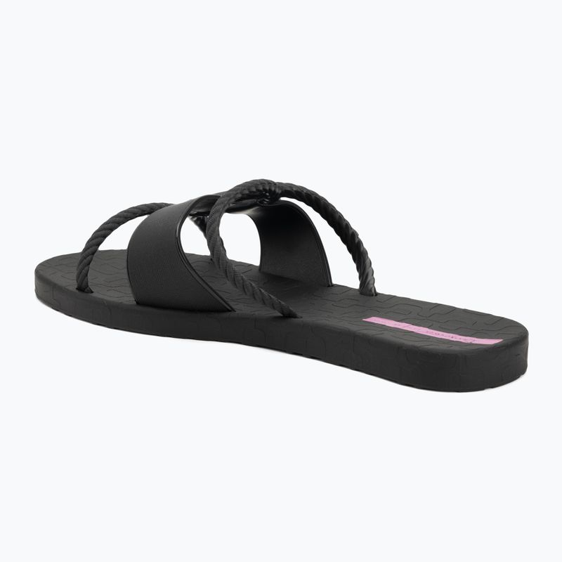 Ipanema Diversa Slide fekete/lila női flip-flopok 3