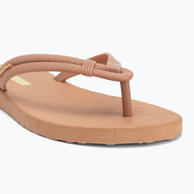 Ipanema Diversa nude/sárga női flip flopok 7