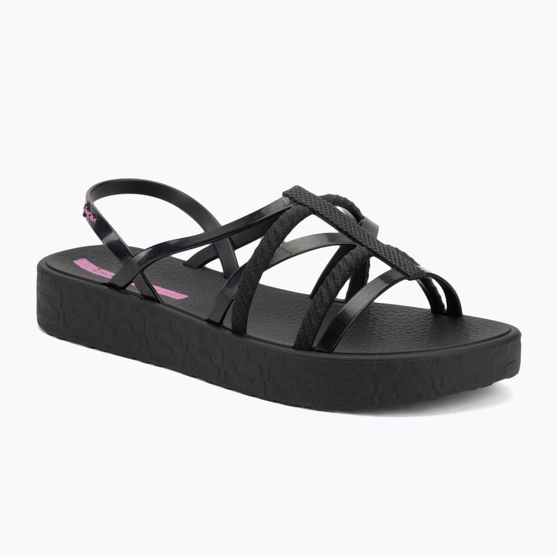 Női Ipanema Diversa Flatform szandál fekete/fekete/lila