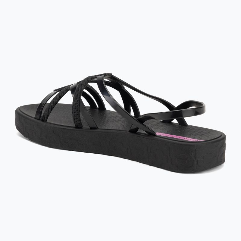 Női Ipanema Diversa Flatform szandál fekete/fekete/lila 3