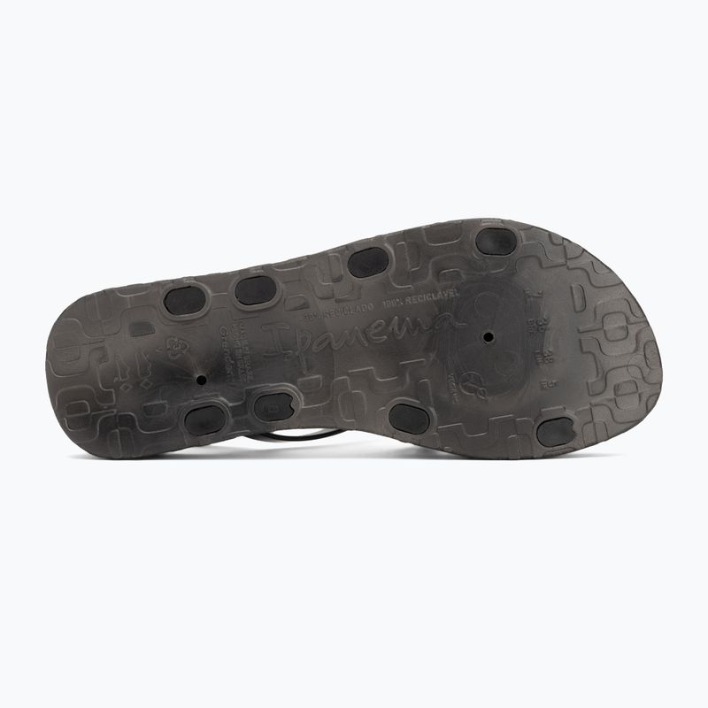 Női Ipanema Diversa Flatform szandál fekete/fekete/lila 4