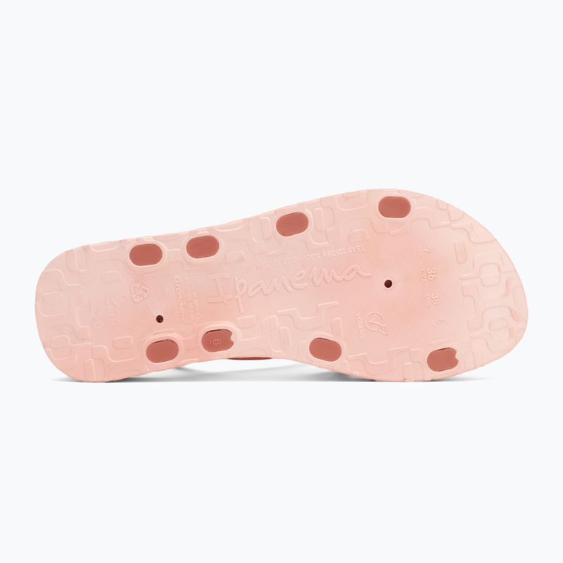 Ipanema Diversa Flatform női szandál világos rózsaszín/rózsaszín/zöld 4