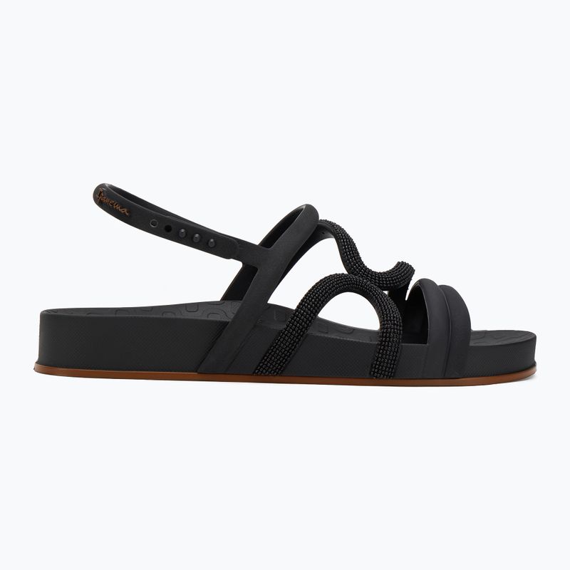 Női Ipanema Walk szandál fekete/fekete/barna 2