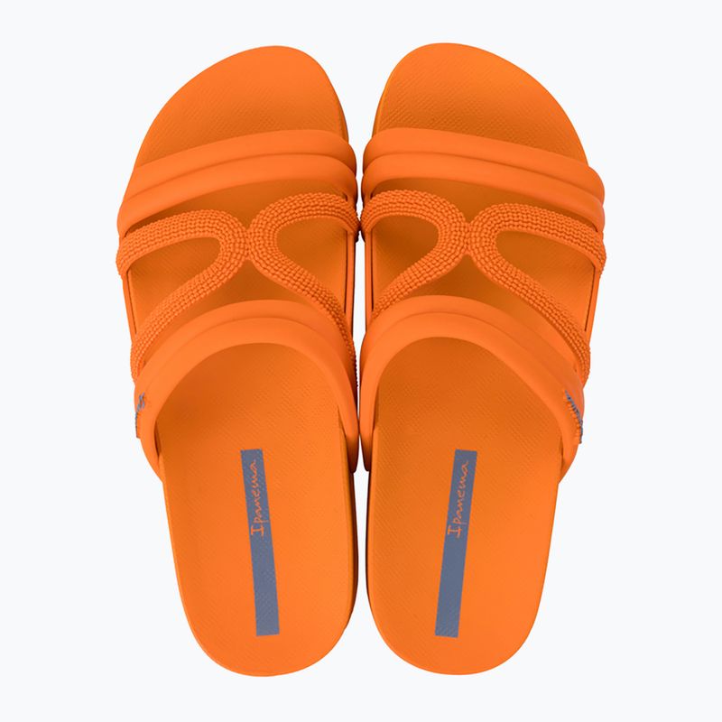 Női Ipanema Walk Slide narancssárga/narancs/kék flip-flopok 2