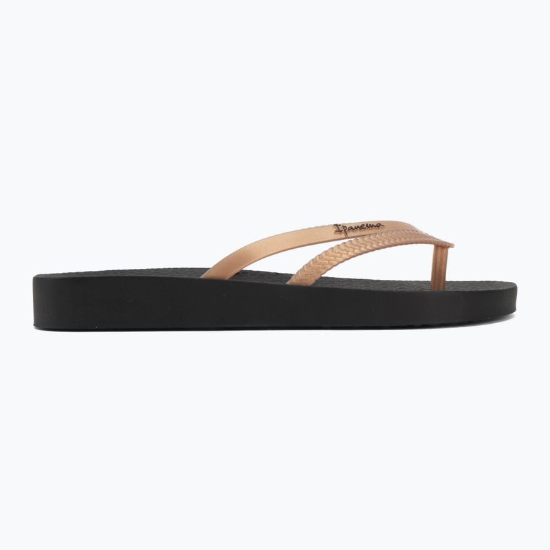 Női flip-flop papucsok Ipanema Bossa Soft V black/gold 2