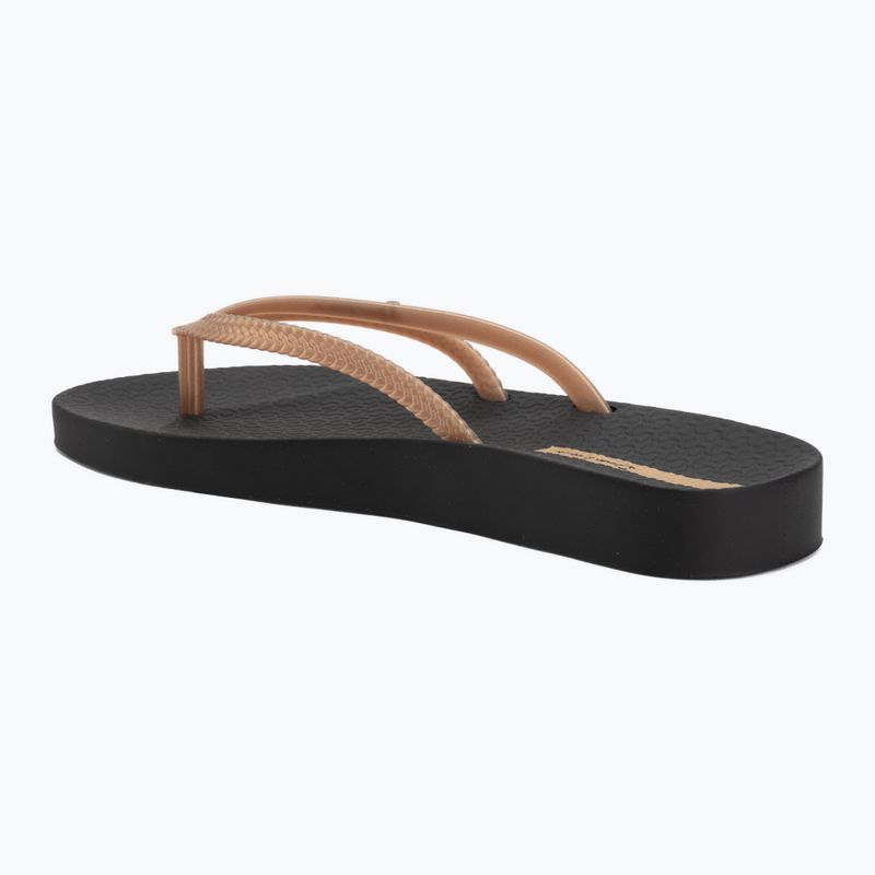 Női flip-flop papucsok Ipanema Bossa Soft V black/gold 3
