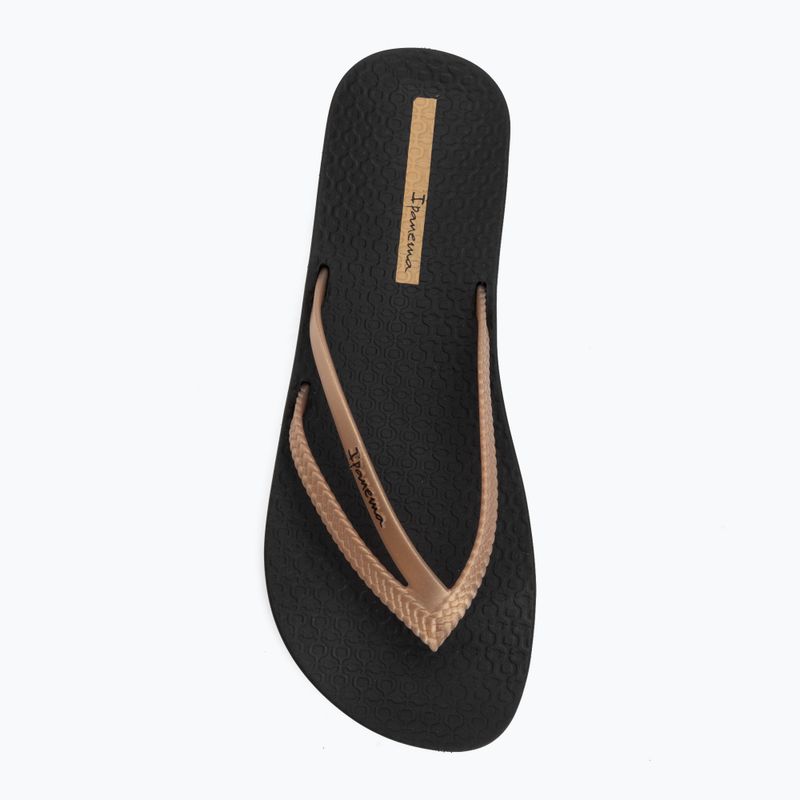 Női flip-flop papucsok Ipanema Bossa Soft V black/gold 5