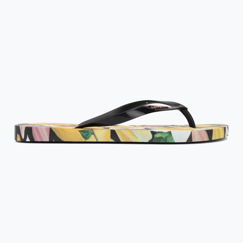 Női flip-flop papucsok Ipanema Arte black/yellow/pink 2