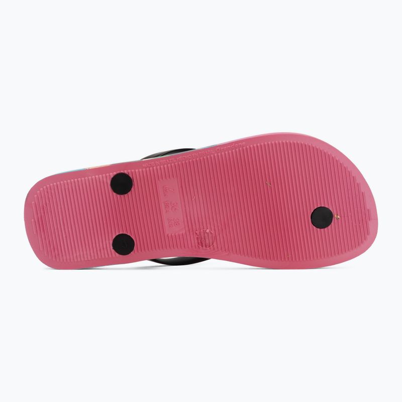 Női flip-flop papucsok Ipanema Graffiti V pink/black/blue 4