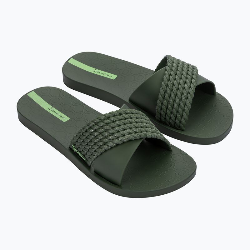Női papucsok Ipanema Street II green/dark green 2