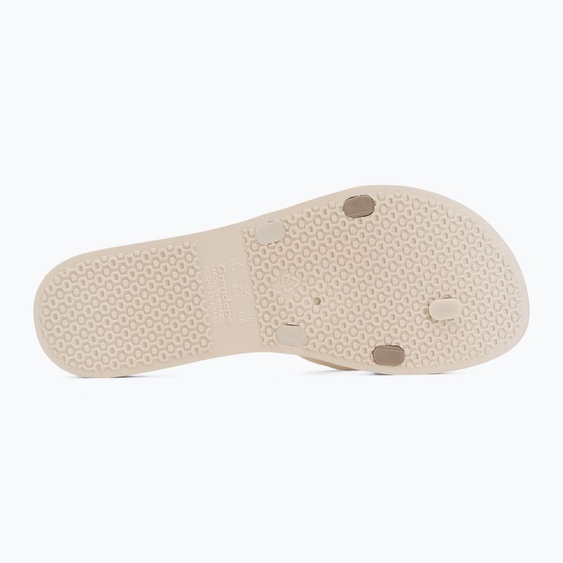 Női flip-flop papucsok Ipanema Kirei Chic light beige/beige 4