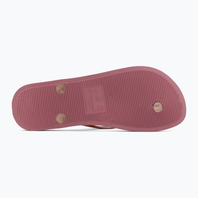 Női flip-flop papucsok Ipanema Anat Tan lilac/metallic pink 4