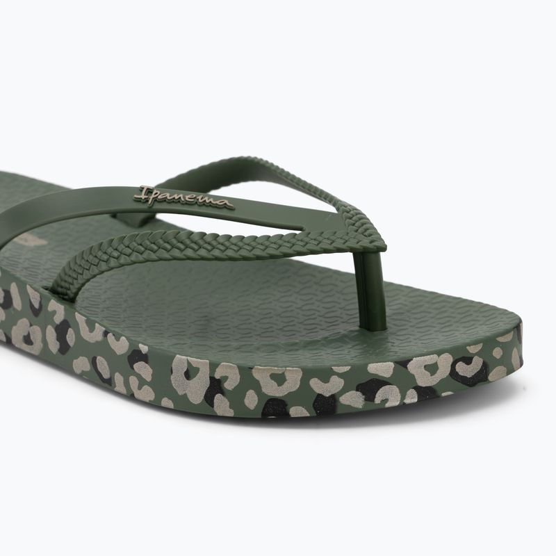 Női flip-flop papucsok Ipanema Bossa Soft V green/gold 7
