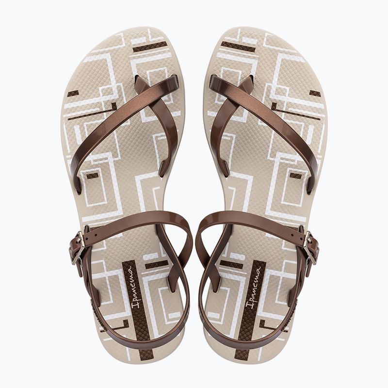 Női szandálok Ipanema Fashion Sand VIII Beige/Metallic Pink 3